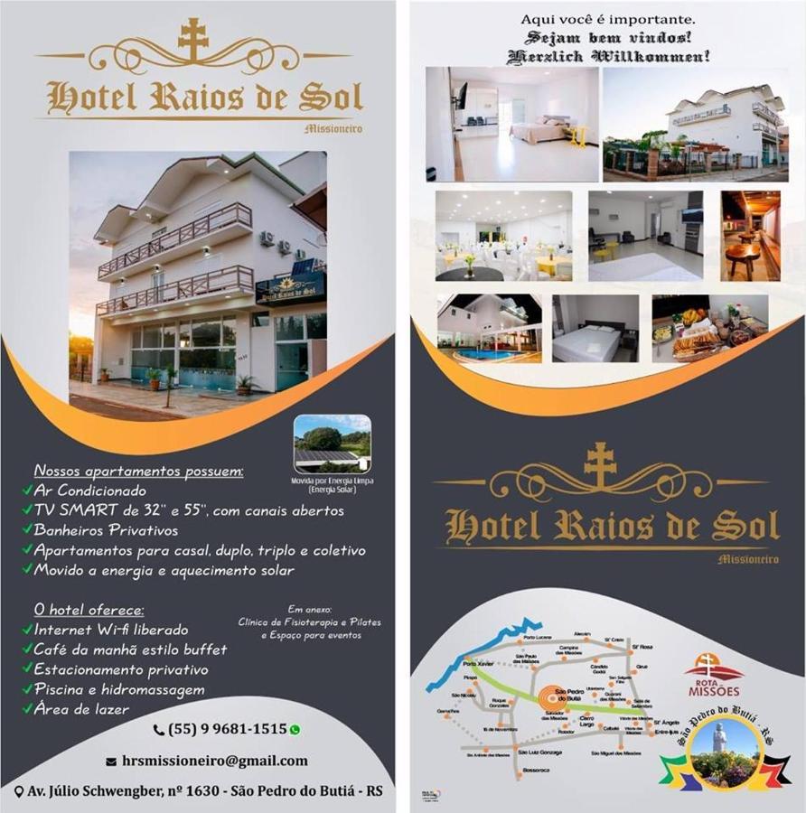 Sao Pedro de Butia Hotel Raios De Sol Missioneiro المظهر الخارجي الصورة